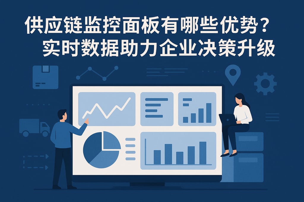 供应链监控面板有哪些优势？实时数据助力企业决策升级