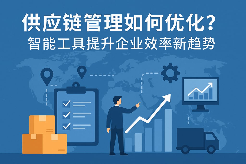 供应链管理如何优化？智能工具提升企业效率新趋势