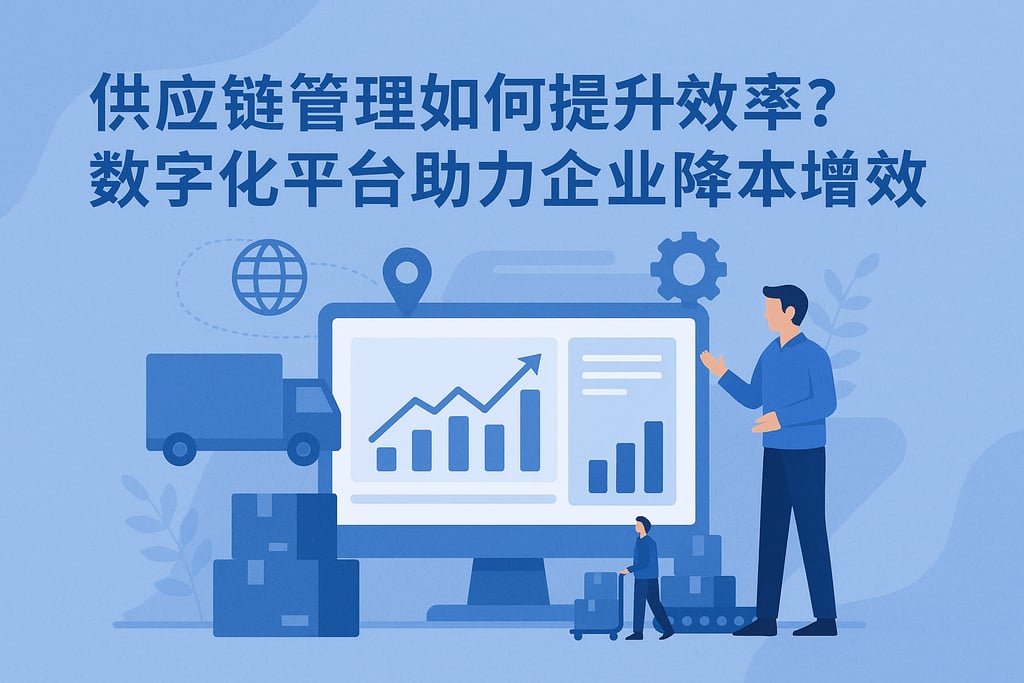 供应链管理如何提升效率？数字化平台助力企业降本增效