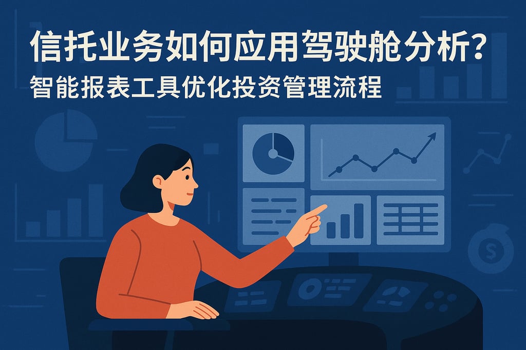 信托业务如何应用驾驶舱分析？智能报表工具优化投资管理流程