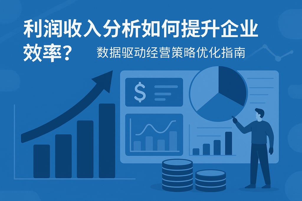 利润收入分析如何提升企业效率？数据驱动经营策略优化指南
