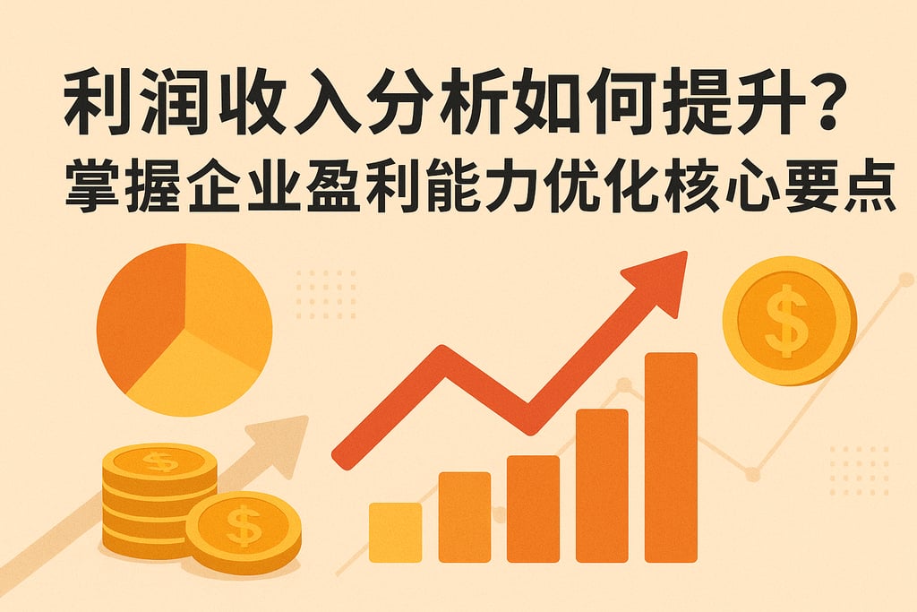 利润收入分析如何提升？掌握企业盈利能力优化核心要点