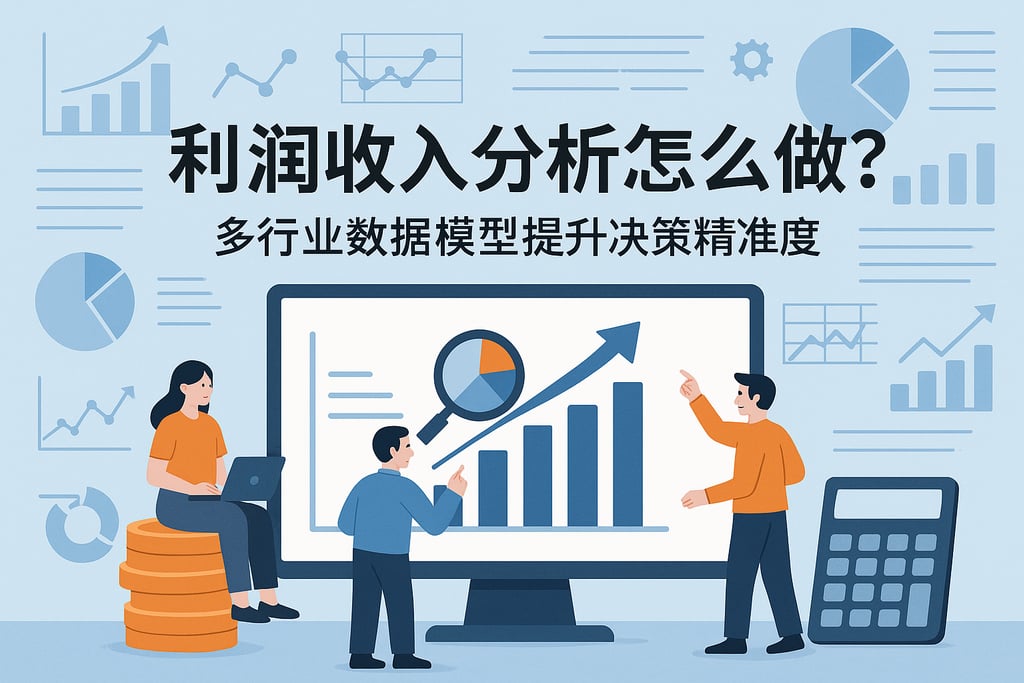 利润收入分析怎么做？多行业数据模型提升决策精准度