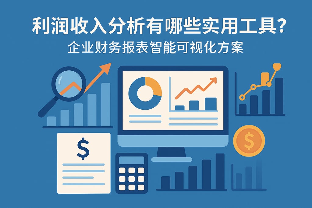 利润收入分析有哪些实用工具？企业财务报表智能可视化方案