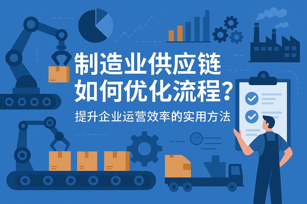 制造业供应链如何优化流程？提升企业运营效率的实用方法