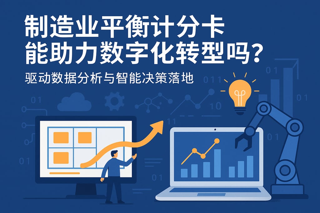 制造业平衡计分卡能助力数字化转型吗？驱动数据分析与智能决策落地