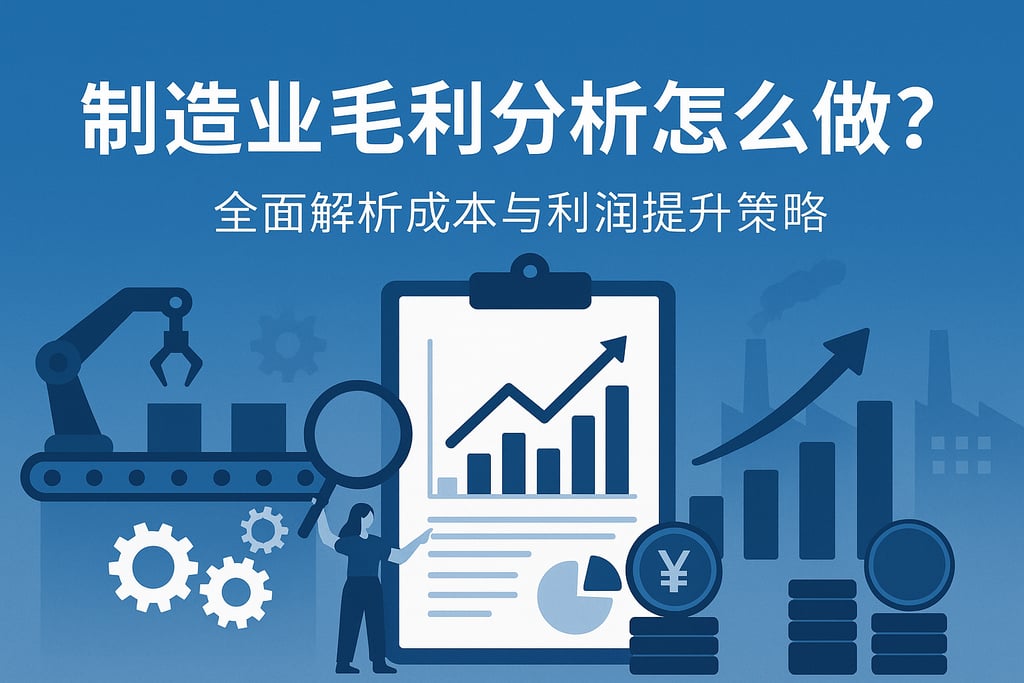 制造业毛利分析怎么做？全面解析成本与利润提升策略