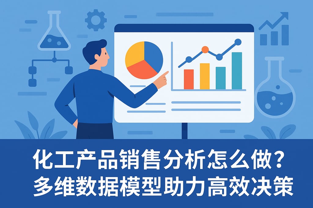 化工产品销售分析怎么做？多维数据模型助力高效决策