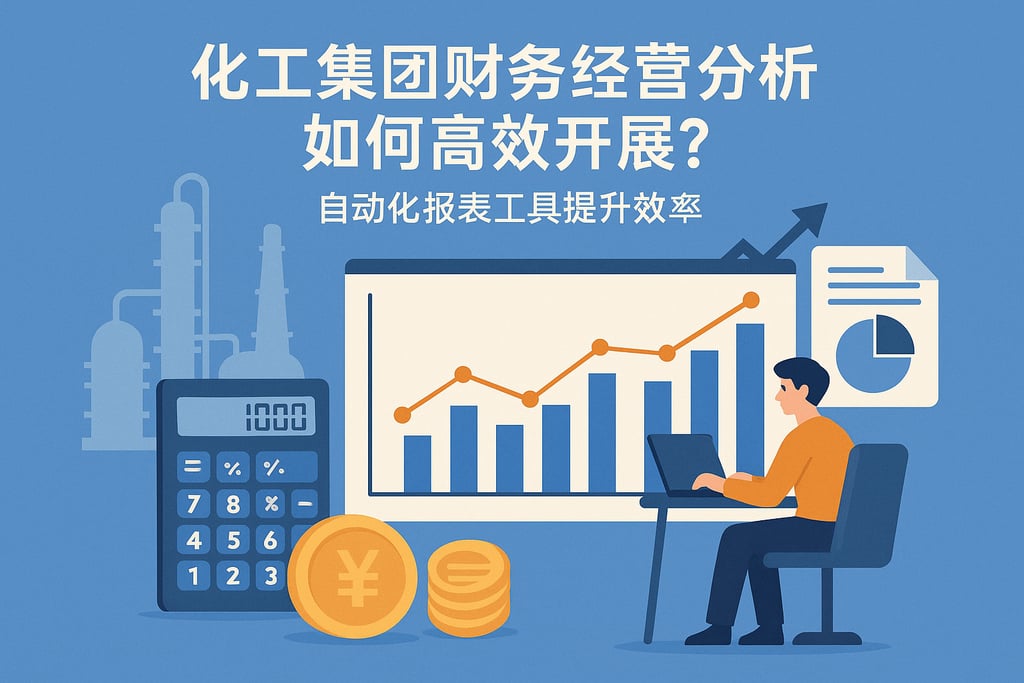 化工集团财务经营分析如何高效开展？自动化报表工具提升效率