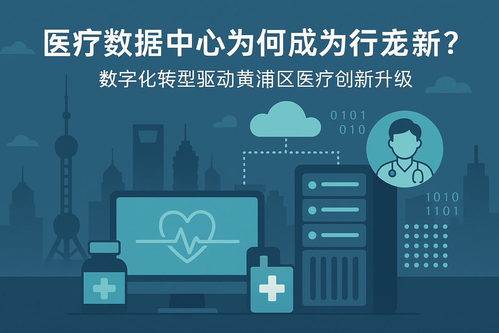 医疗数据中心为何成为行业新宠？数字化转型驱动黄浦区医疗创新升级