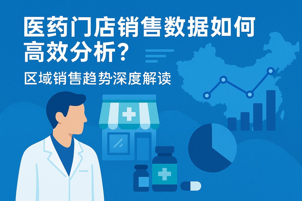 医药门店销售数据如何高效分析？区域销售趋势深度解读