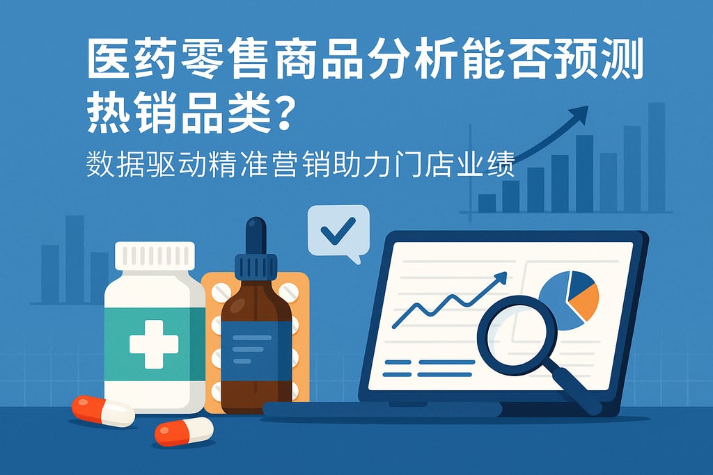 医药零售商品分析能否预测热销品类？数据驱动精准营销助力门店业绩