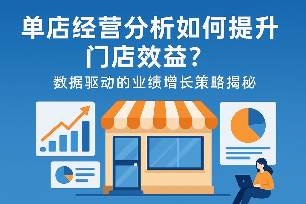 单店经营分析如何提升门店效益？数据驱动的业绩增长策略揭秘