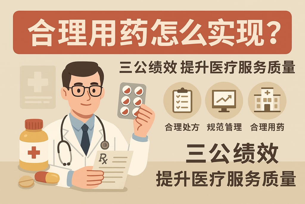 合理用药怎么实现？三公绩效提升医疗服务质量