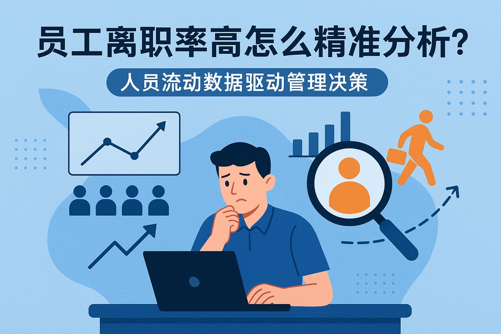 员工离职率高怎么精准分析？人员流动数据驱动管理决策
