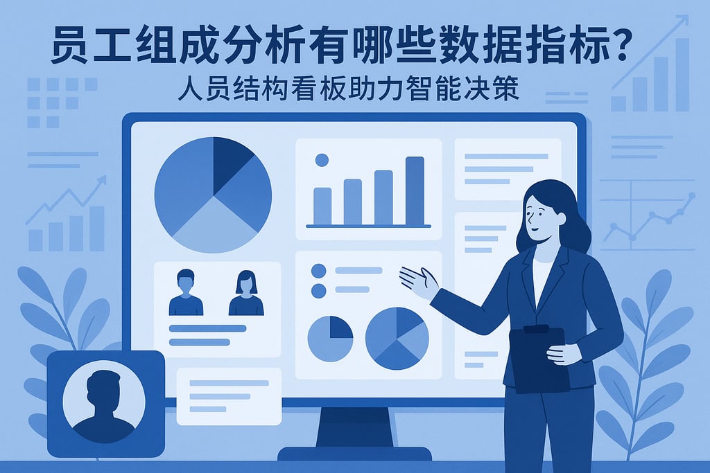 员工组成分析有哪些数据指标？人员结构看板助力智能决策