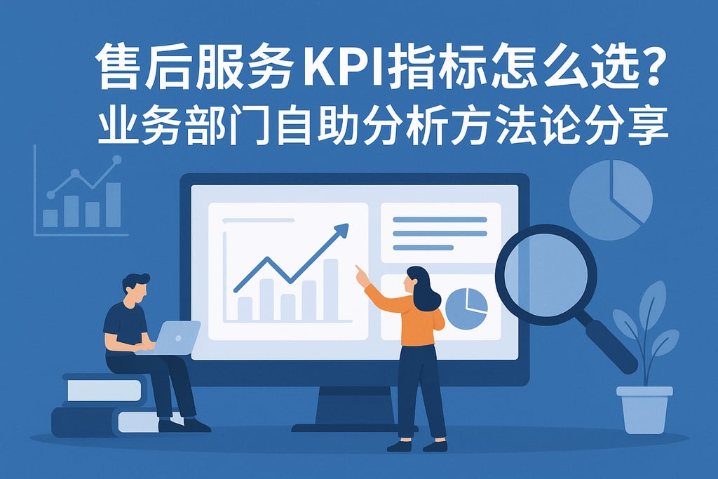 售后服务KPI指标怎么选？业务部门自助分析方法论分享