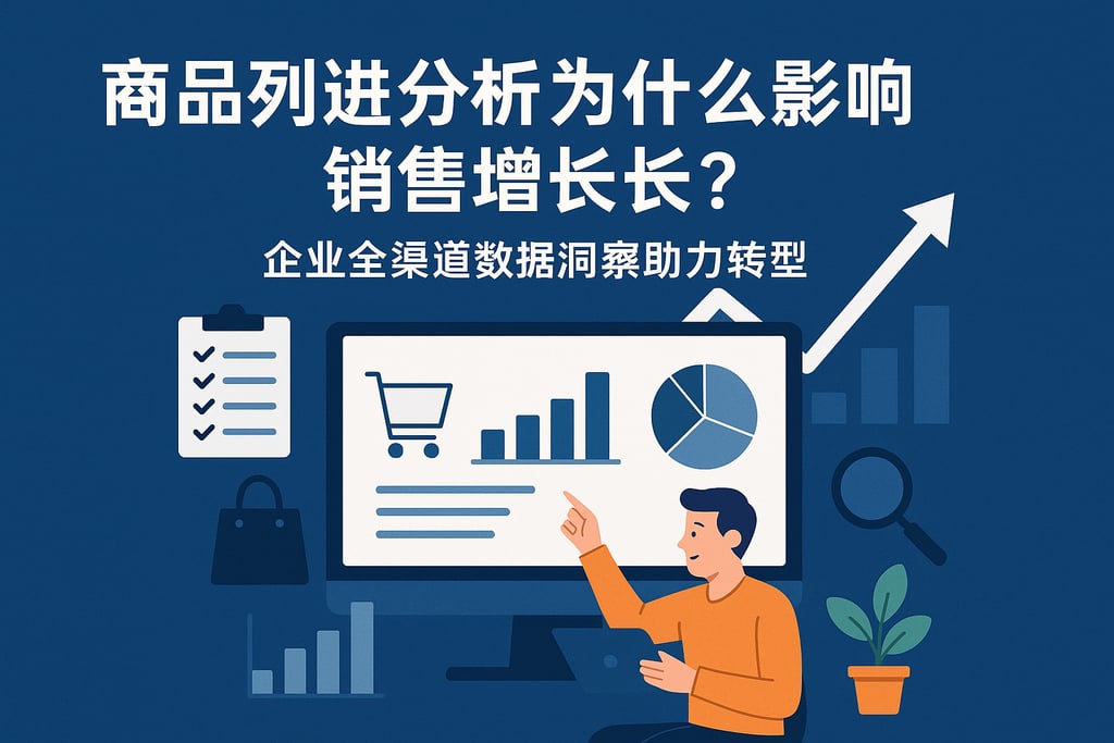 商品列进分析为什么影响销售增长？企业全渠道数据洞察助力转型
