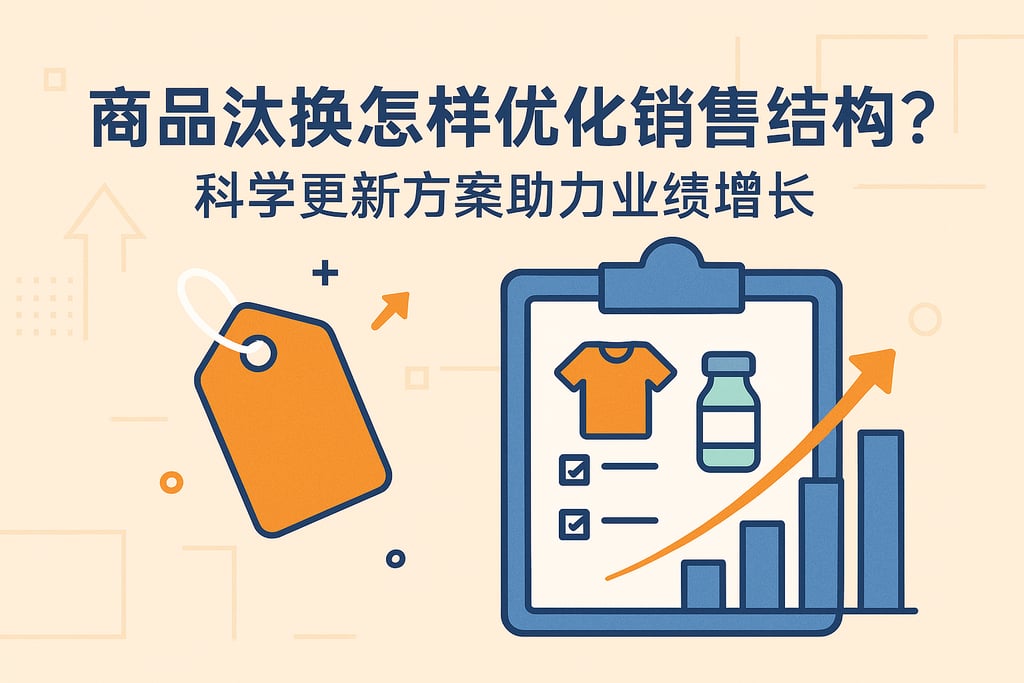 商品汰换怎样优化销售结构？科学更新方案助力业绩增长