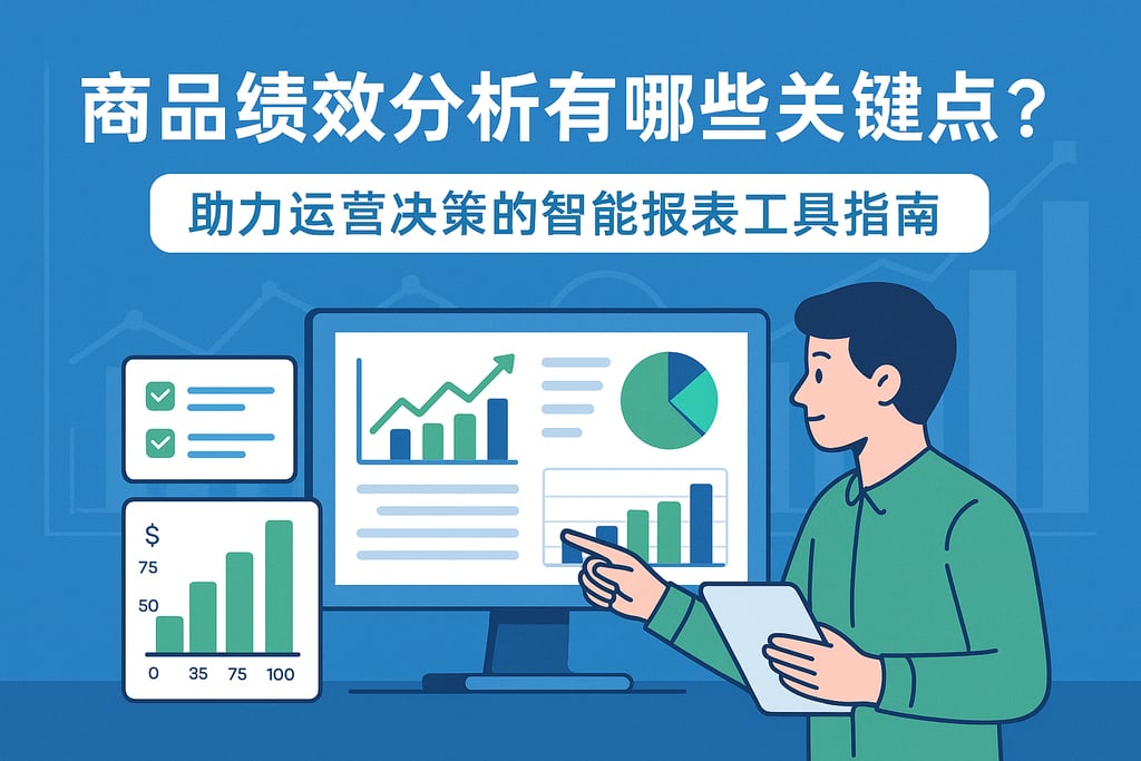商品绩效分析有哪些关键点？助力运营决策的智能报表工具指南