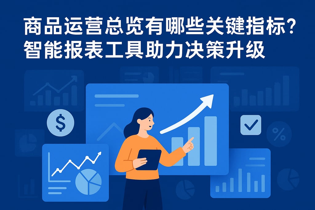 商品运营总览有哪些关键指标？智能报表工具助力决策升级