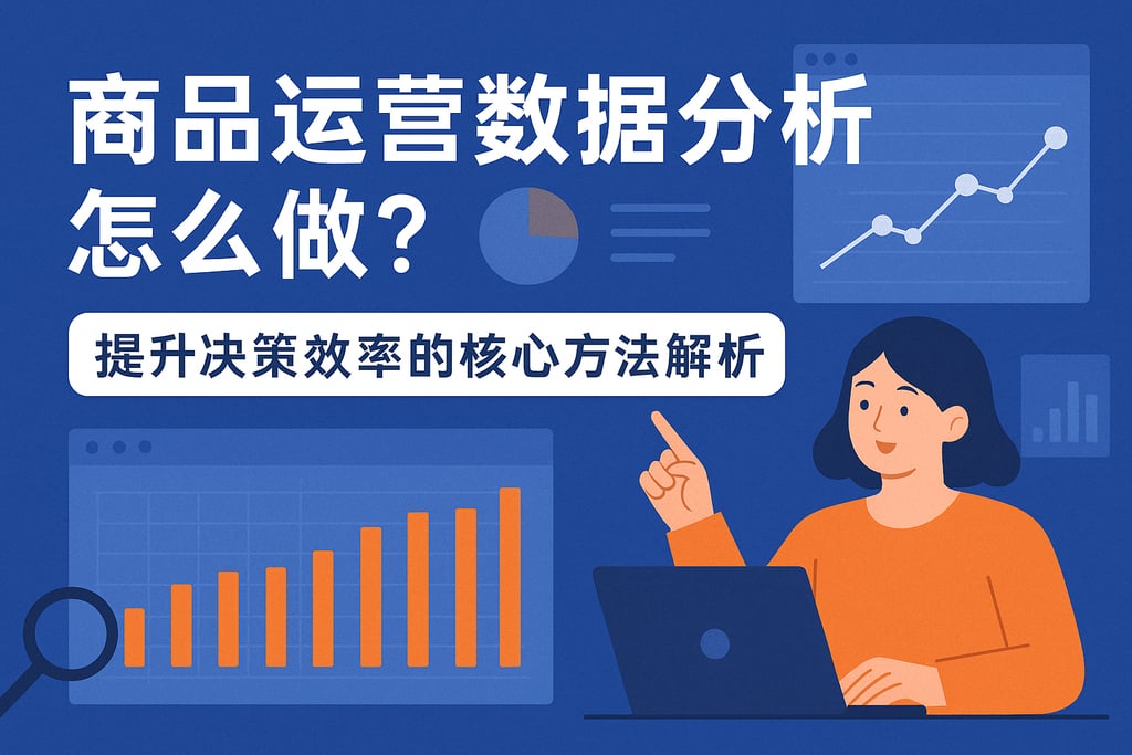商品运营数据分析怎么做？提升决策效率的核心方法解析