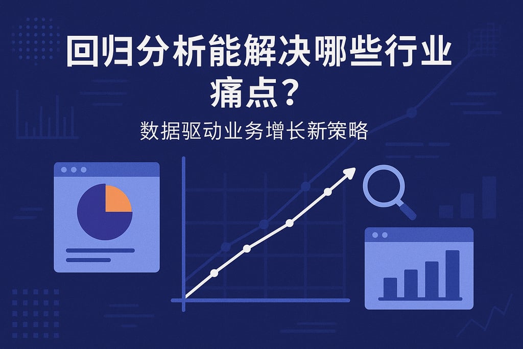 回归分析能解决哪些行业痛点？数据驱动业务增长新策略