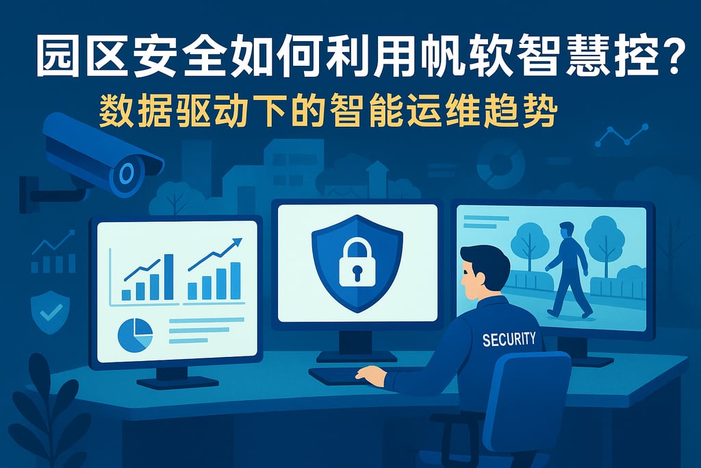 园区安全如何利用帆软智慧监控？数据驱动下的智能运维趋势