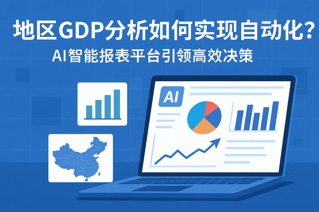 地区GDP分析如何实现自动化？AI智能报表平台引领高效决策
