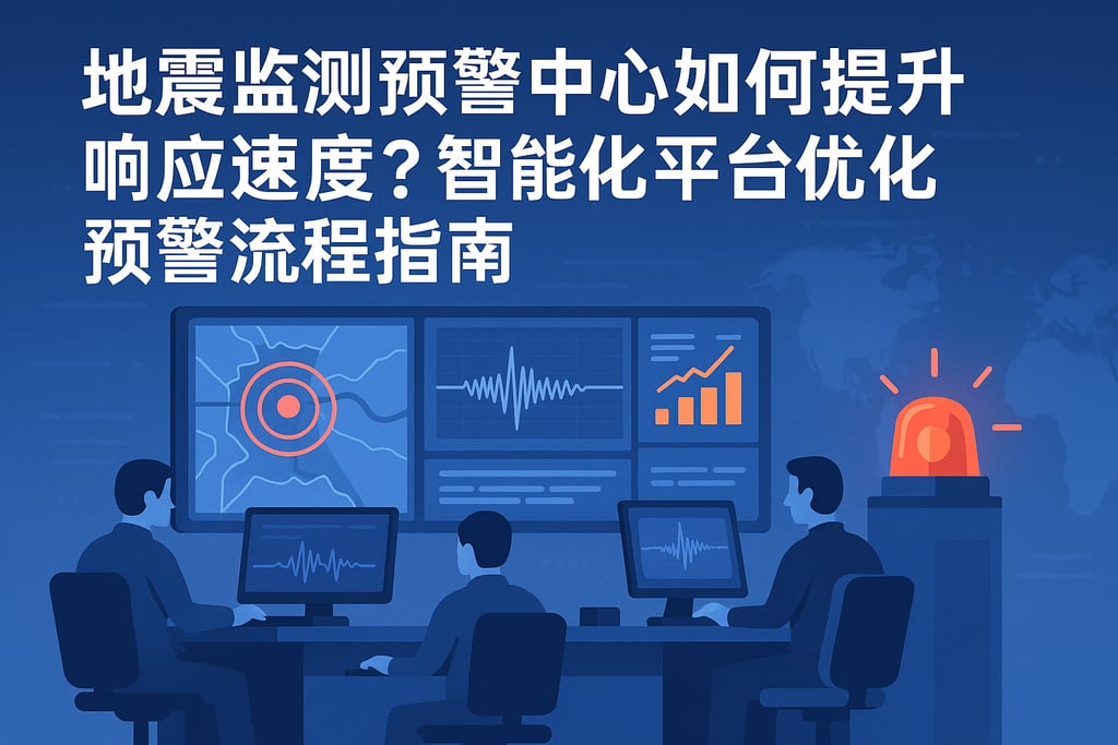地震监测预警中心如何提升响应速度？智能化平台优化预警流程指南