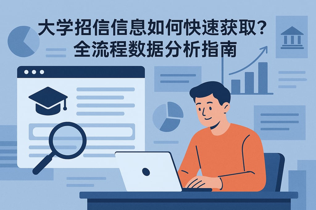 大学招生信息如何快速获取？全流程数据分析指南
