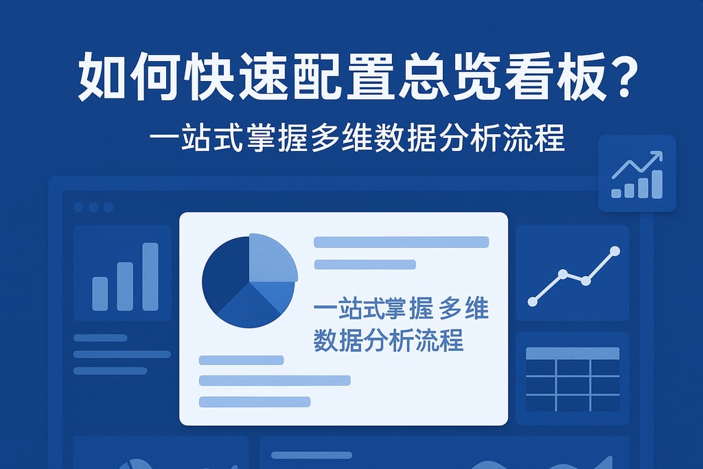 如何快速配置总览看板？一站式掌握多维数据分析流程