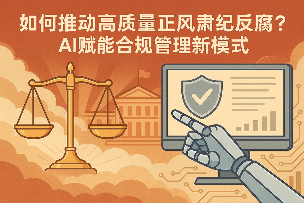 如何推动高质量正风肃纪反腐？AI赋能合规管理新模式