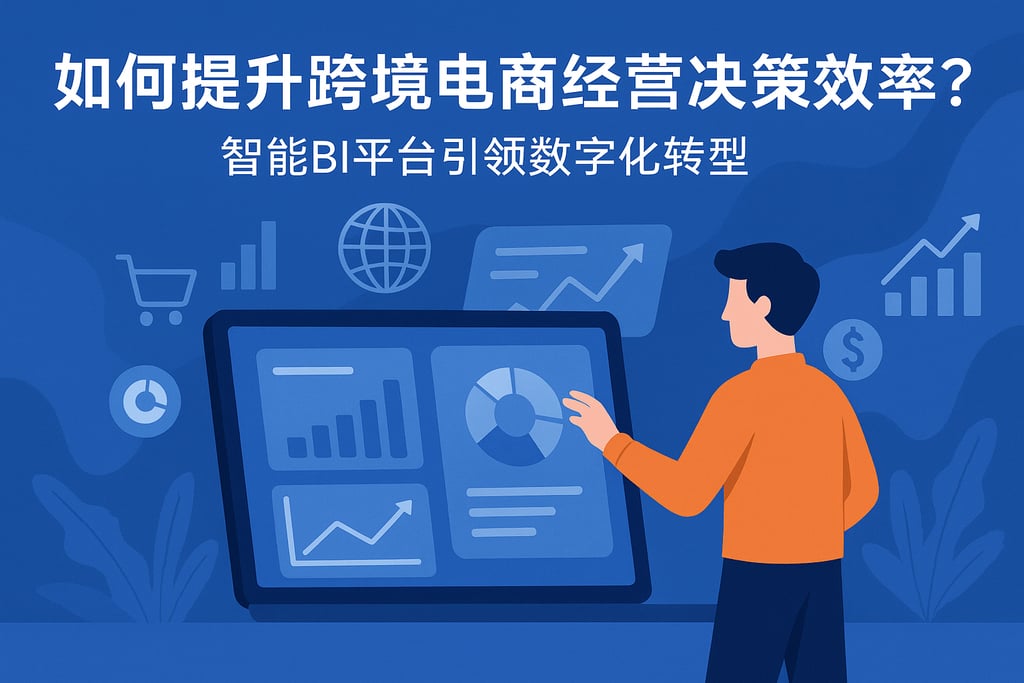 如何提升跨境电商经营决策效率？智能BI平台引领数字化转型