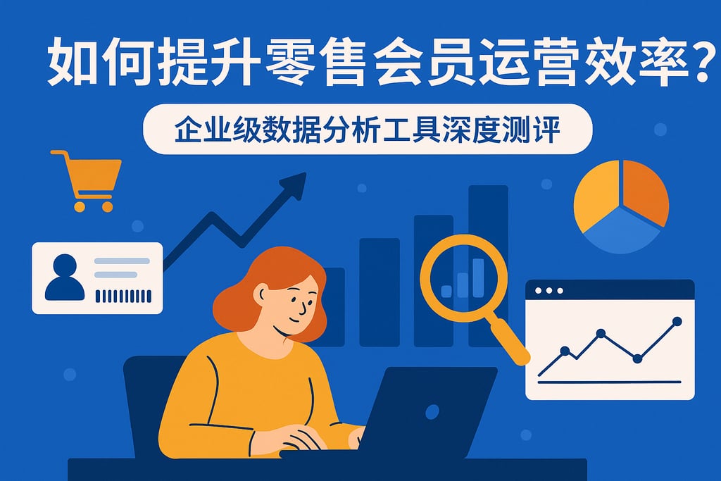 如何提升零售会员运营效率？企业级数据分析工具深度测评