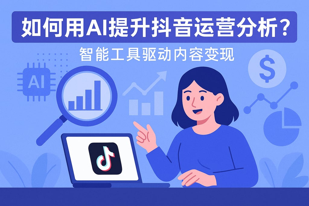 如何用AI提升抖音运营分析？智能工具驱动内容变现