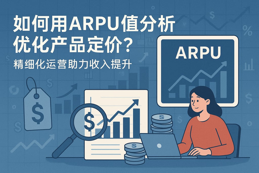 如何用ARPU值分析优化产品定价？精细化运营助力收入提升