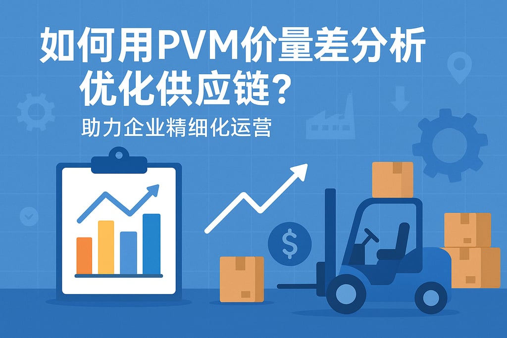 如何用PVM价量差分析优化供应链？助力企业精细化运营