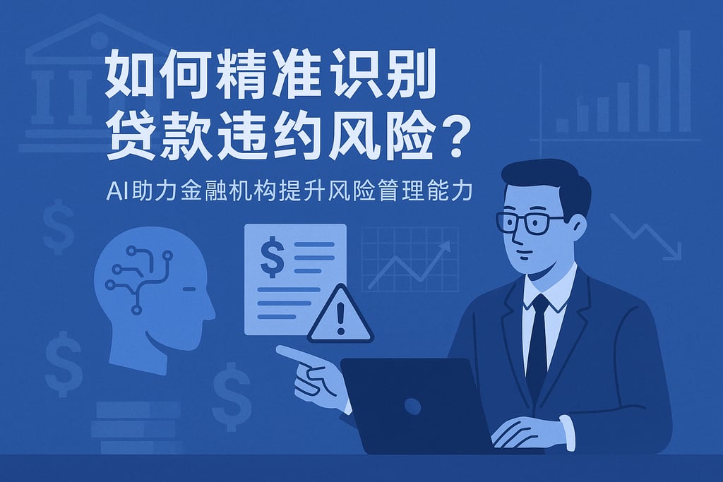 如何精准识别贷款违约风险？AI助力金融机构提升风险管理能力