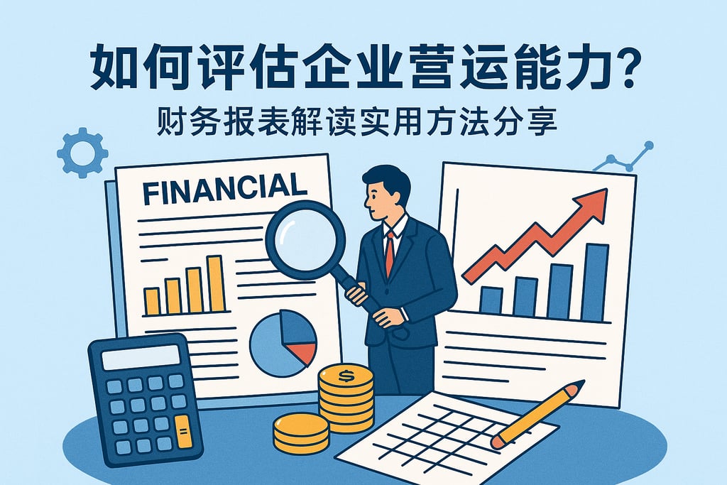如何评估企业营运能力？财务报表解读实用方法分享