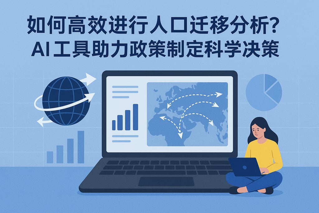 如何高效进行人口迁移分析？AI工具助力政策制定科学决策