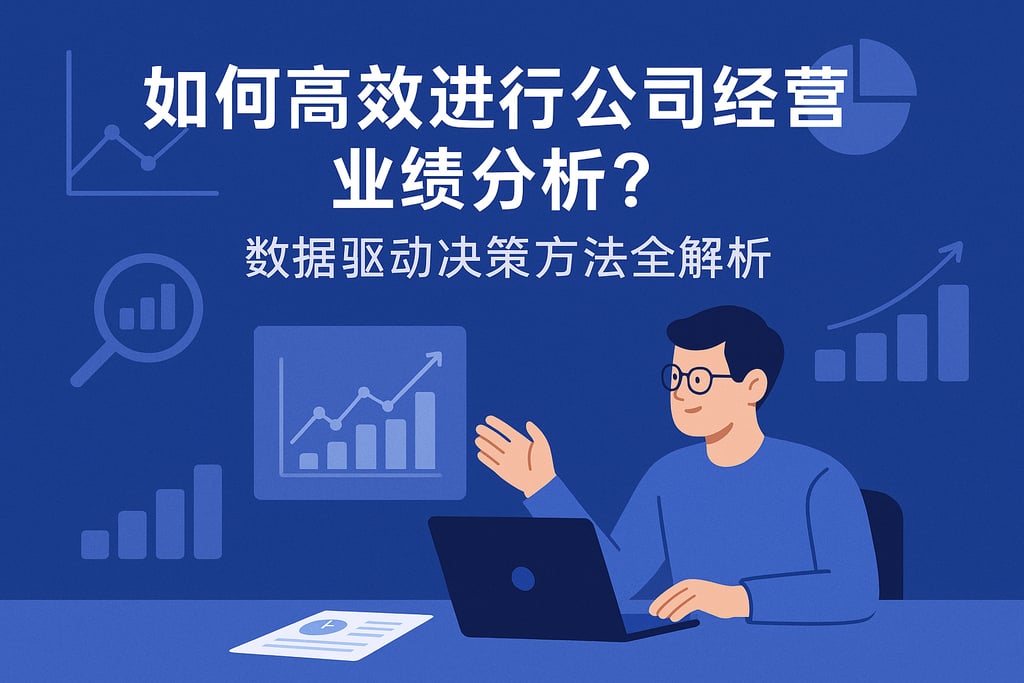 如何高效进行公司经营业绩分析？数据驱动决策方法全解析