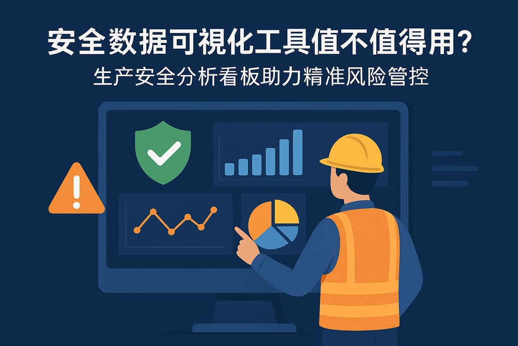 安全数据可视化工具值不值得用？生产安全分析看板助力精准风险管控