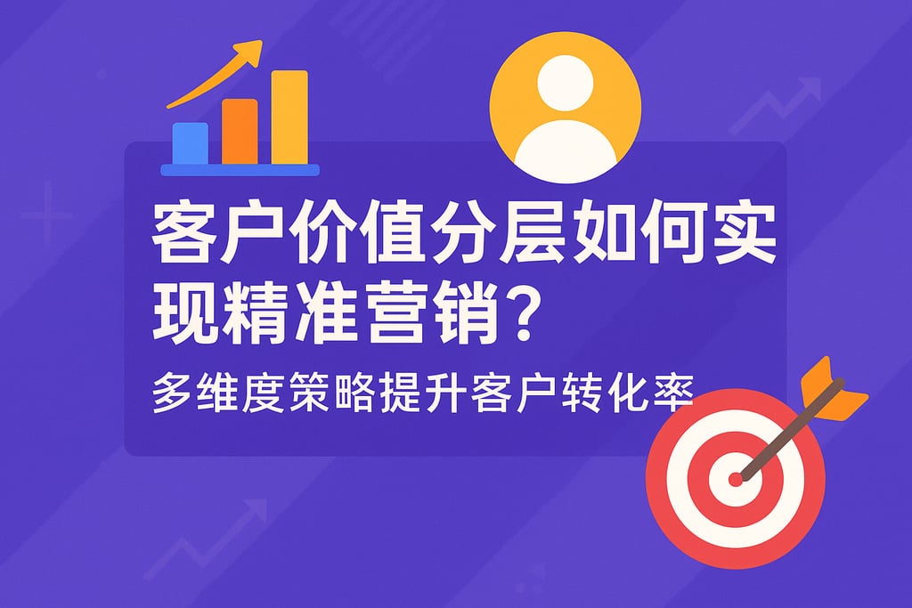 客户价值分层如何实现精准营销？多维度策略提升客户转化率