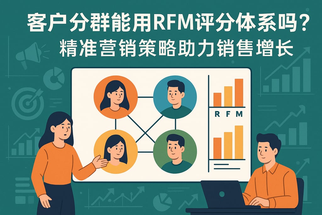 客户分群能用RFM评分体系吗？精准营销策略助力销售增长