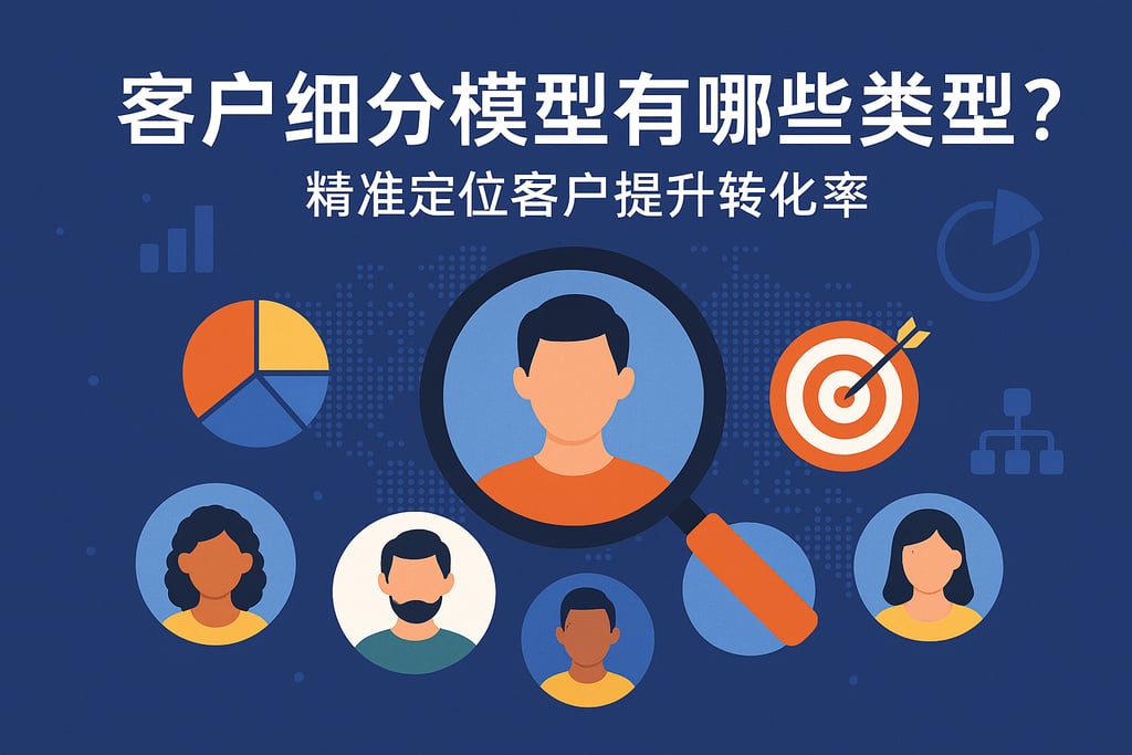 客户细分模型有哪些类型？精准定位客户提升转化率