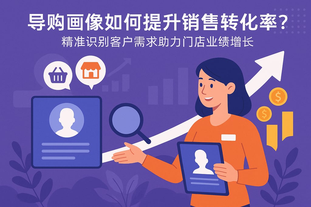 导购画像如何提升销售转化率？精准识别客户需求助力门店业绩增长