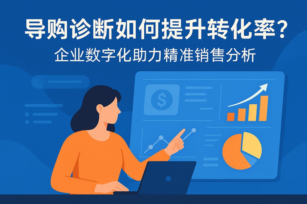 导购诊断如何提升转化率？企业数字化助力精准销售分析