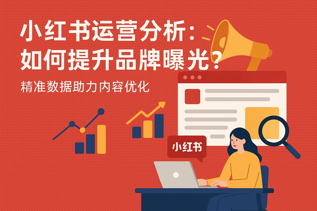 小红书运营分析如何提升品牌曝光？精准数据助力内容优化