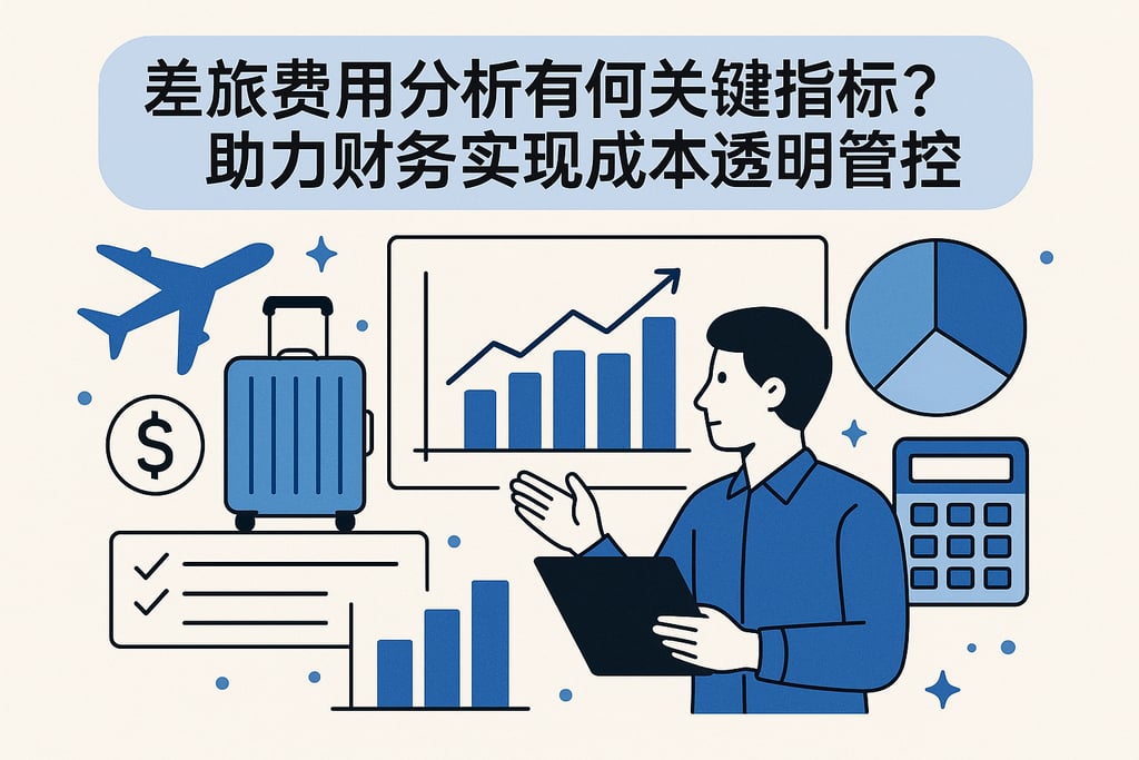 差旅费用分析有何关键指标？助力财务实现成本透明管控